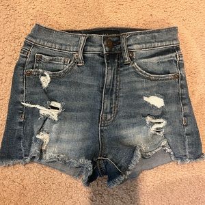 AeroPastel Jean shorts
